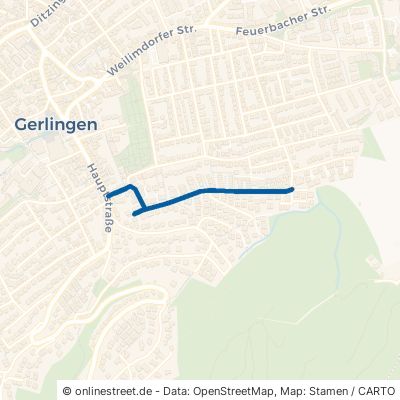 Gartenstraße Gerlingen 