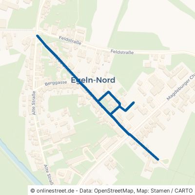 Neue Straße Egeln Egeln-Nord 