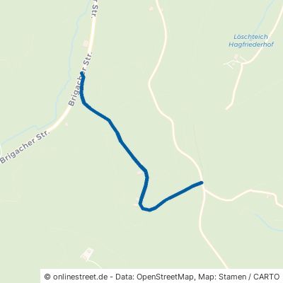 Holzdobelweg Furtwangen im Schwarzwald Rohrbach 