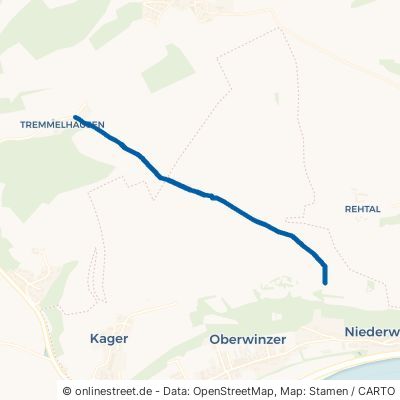 Tremmelhauserweg Regensburg Ober- und Niederwinzer - Kager 