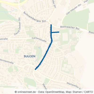 Sulgauer Straße Schramberg Sulgen 
