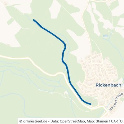 Wanderweg Glashütten - Rickenbach 79736 Rickenbach 