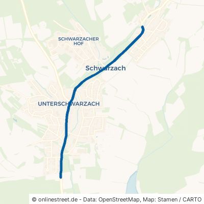 Hauptstraße Schwarzach Unterschwarzach 