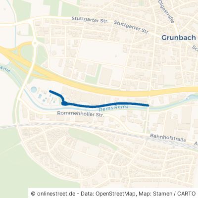 Uferstraße Remshalden Grunbach 