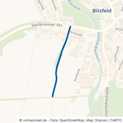 Hasenweg Bretzfeld Bitzfeld 
