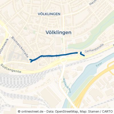 Karl-Janssen-Straße Völklingen Stadtmitte 