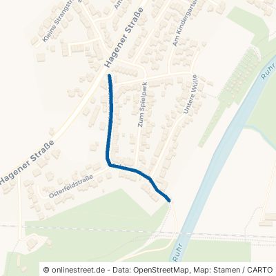 Violaines-Straße Schwerte Wandhofen 