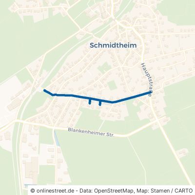 Hochstraße Dahlem Schmidtheim 