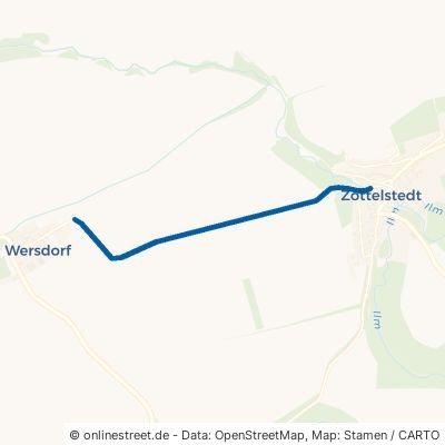 Wersdorfer Weg Apolda Zottelstedt 