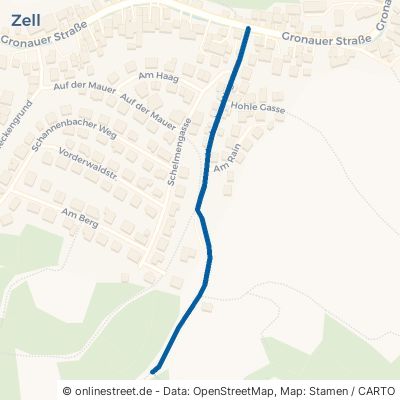 Hambacher Weg Bensheim Zell 