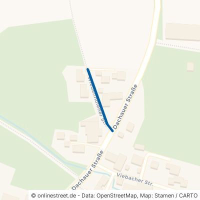 Wiedenhofener Straße Röhrmoos Biberbach 