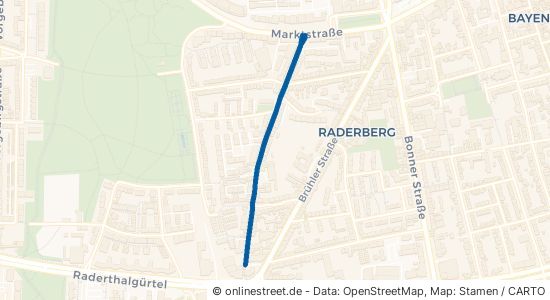 Raderberger Straße Köln Raderberg 
