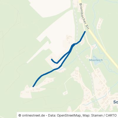 Bergweg Bad Elster Mühlhausen 