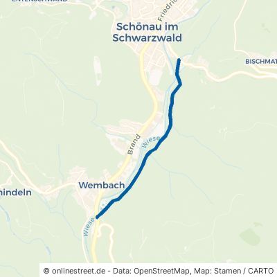 Flühweg Schönau im Schwarzwald 