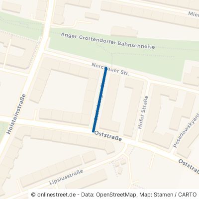 Steinberger Straße Leipzig Reudnitz-Thonberg 