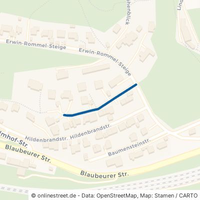 Obere Hildenbrandstraße Blaustein Herrlingen 