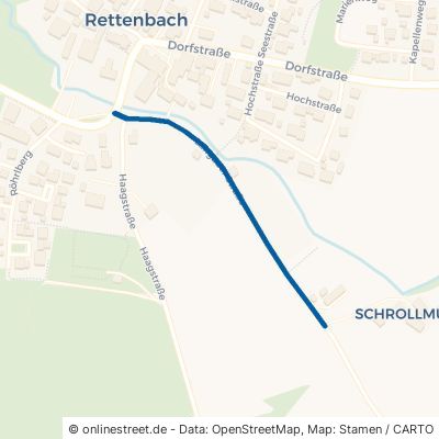 Langauer Straße Rettenbach 