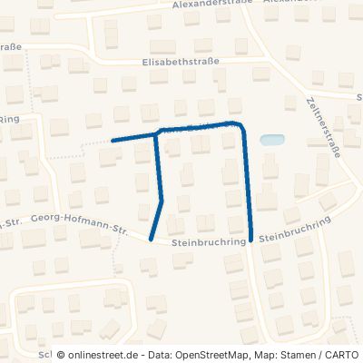 Hans-Zeitler-Straße Eckersdorf Donndorf 