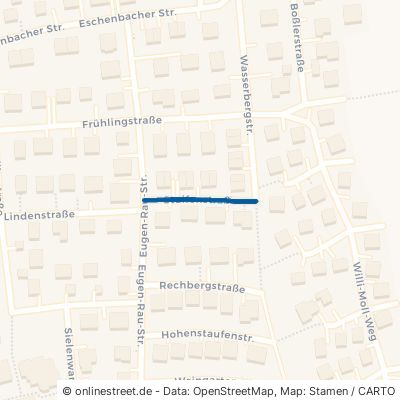 Stuifenstraße Gammelshausen Lotenberg 