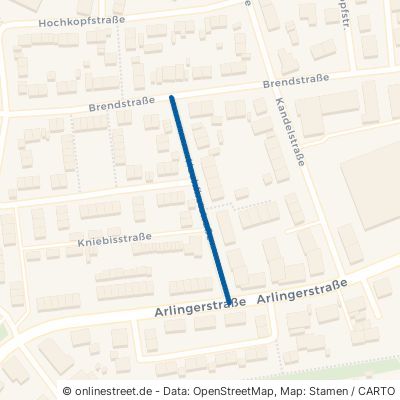 Hochfirststraße Pforzheim Arlinger 