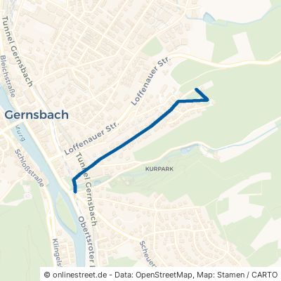 Kelterbergstraße Gernsbach 