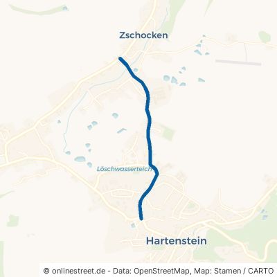 Lichtensteiner Straße Hartenstein Zschocken 