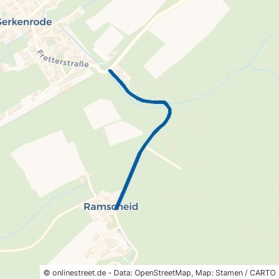 Ramscheider Straße Finnentrop Serkenrode 