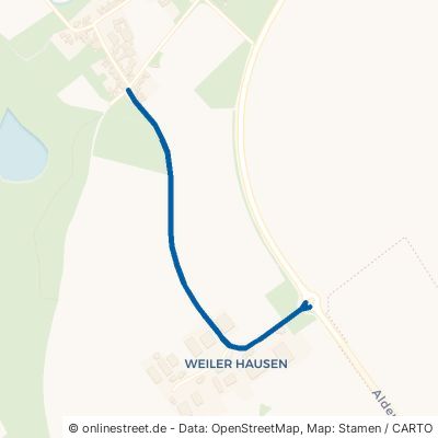 Hausener Weg Aldenhoven Niedermerz 