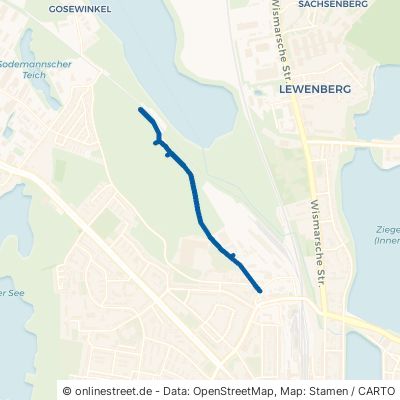 Hopfenbruchweg Schwerin Weststadt 