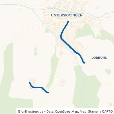 Grünwanger Straße Deggenhausertal Untersiggingen 