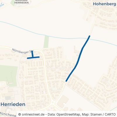 Hohenloher Straße Herrieden Schernberg 
