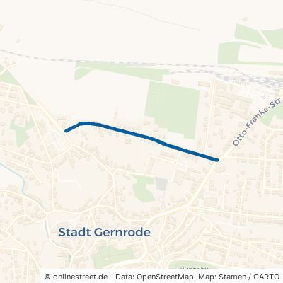 Walther-Rathenau-Straße Quedlinburg Gernrode 