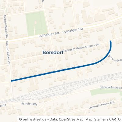 Bahnhofstraße Borsdorf 