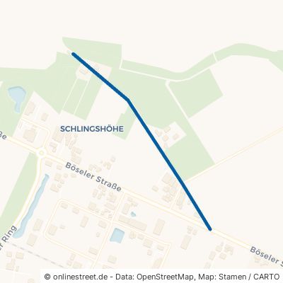 Böseler Kirchweg Friesoythe Schlingshöhe 