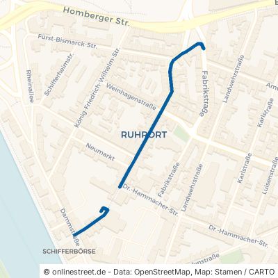 Harmoniestraße Duisburg Ruhrort 