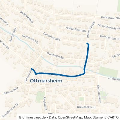 Ilsfelder Straße Besigheim Ottmarsheim 
