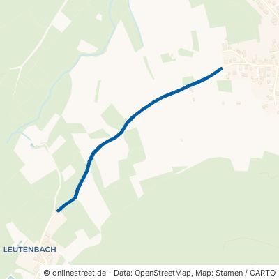 Leutenbacher Weg Hersbruck Leutenbach 