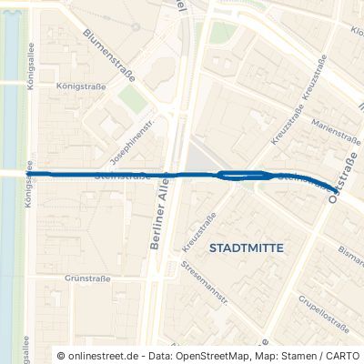 Steinstraße Düsseldorf Stadtmitte 