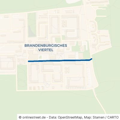 Frankfurter Allee Eberswalde Brandenburgisches Viertel 