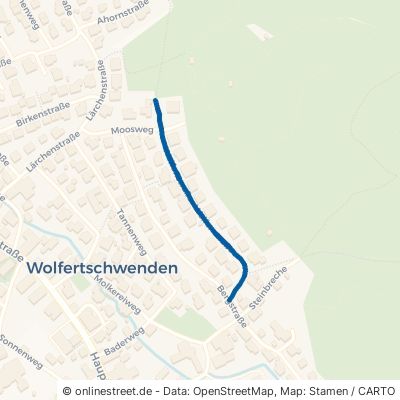 Welfenstraße Wolfertschwenden Brandholz 