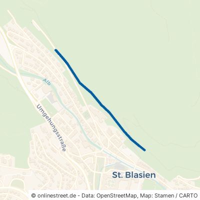 Innerer Kanalweg Sankt Blasien Saint Blasien 