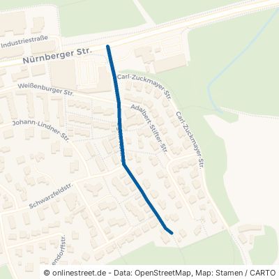 Bürgermeister-Korn-Straße Treuchtlingen 
