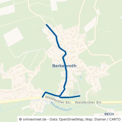 Berkenrother Straße Nümbrecht Berkenroth 