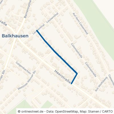 Barbarastraße Kerpen Balkhausen 
