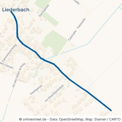 Merschroder Straße Alsfeld Liederbach 