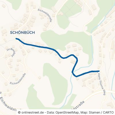 Scheffelweg Bühlertal 