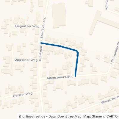 Gumbinner Straße Warendorf 