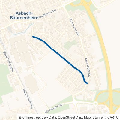 Sudetenstraße Asbach-Bäumenheim 