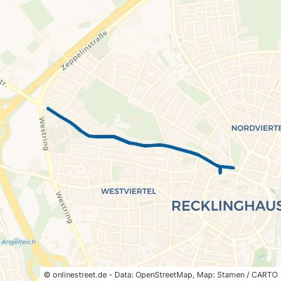 Dorstener Straße Recklinghausen Stadtmitte 