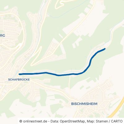 Grumbachtalweg Saarbrücken Schafbrücke 